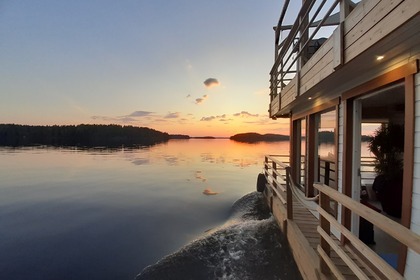 Relax and Rejuvenate on the Saimaa Waves! ? | Rent the Self Made Sauna Boat (2018)