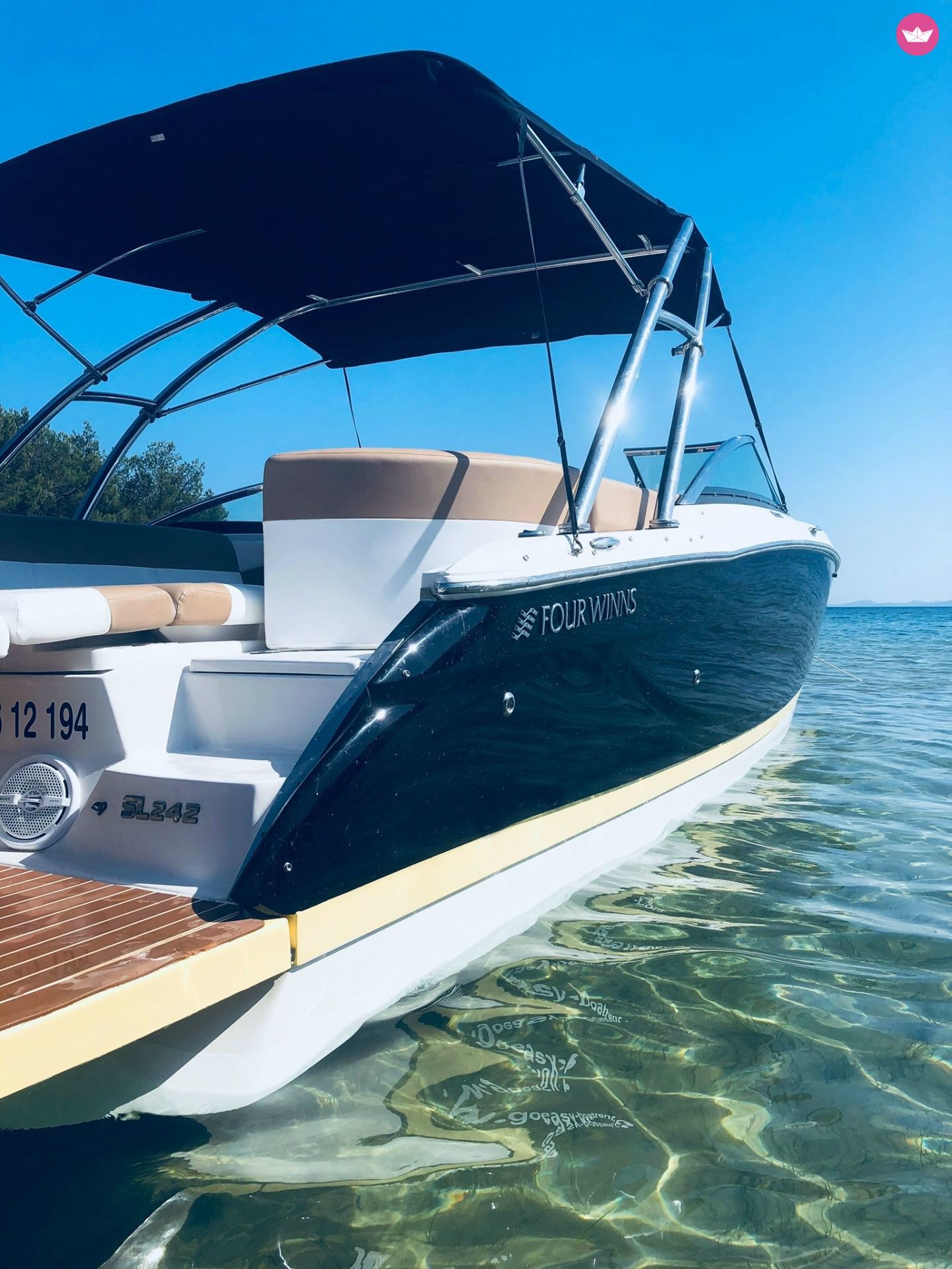 Four Winns 242 Sl in Zadar for hire