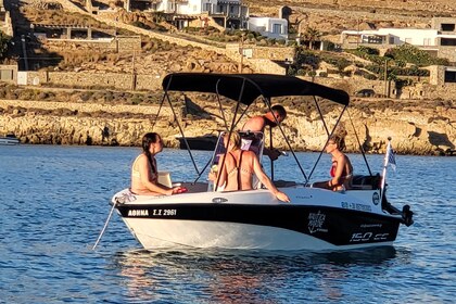 Charter Boat without licence  2022 Compass 150cc Mykonos