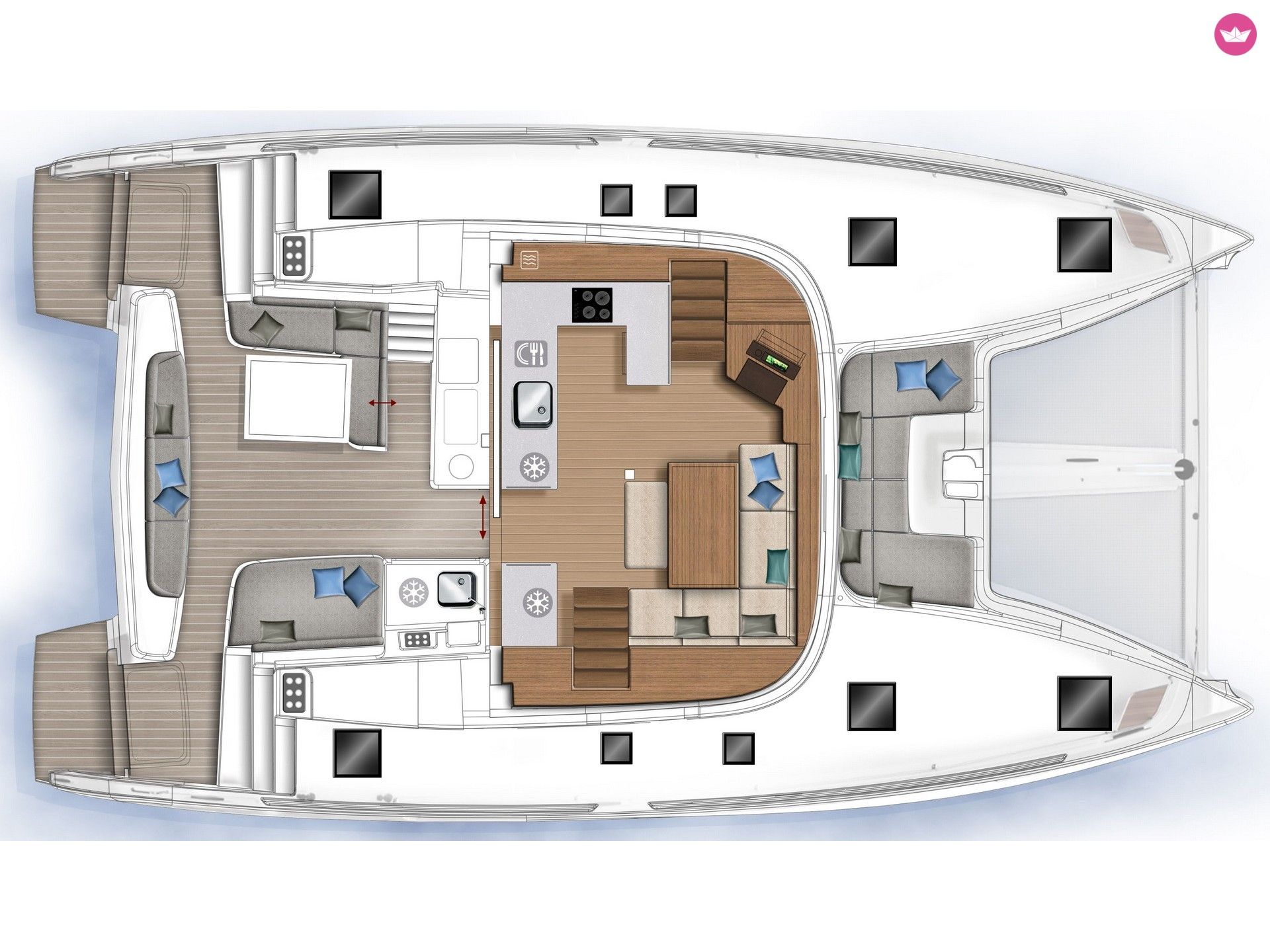 Catamaran Lagoon 46 13.99m 4