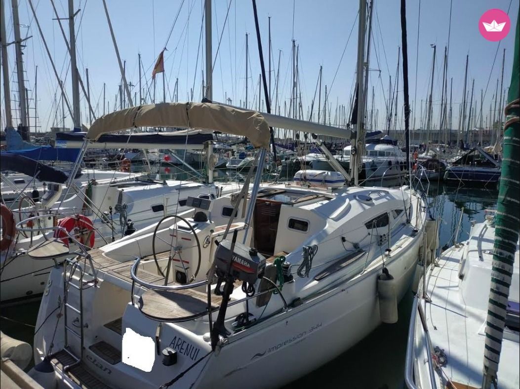 Elan 344 Impression in Barcelona for hire