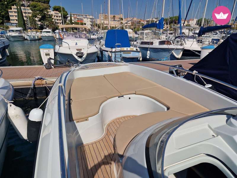 Bateau à moteur Clear Liner Libra open 225cv 5