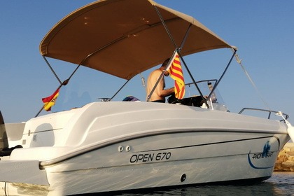 Verhuur Motorboot Pacific Craft Pacific Craft 670 Open Calafell