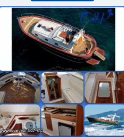 Charter Motorboat Apreamare Smeraldo 8 Mykonos