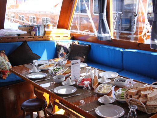 Gulet Custom Made Kavanca Plattegrond van de boot