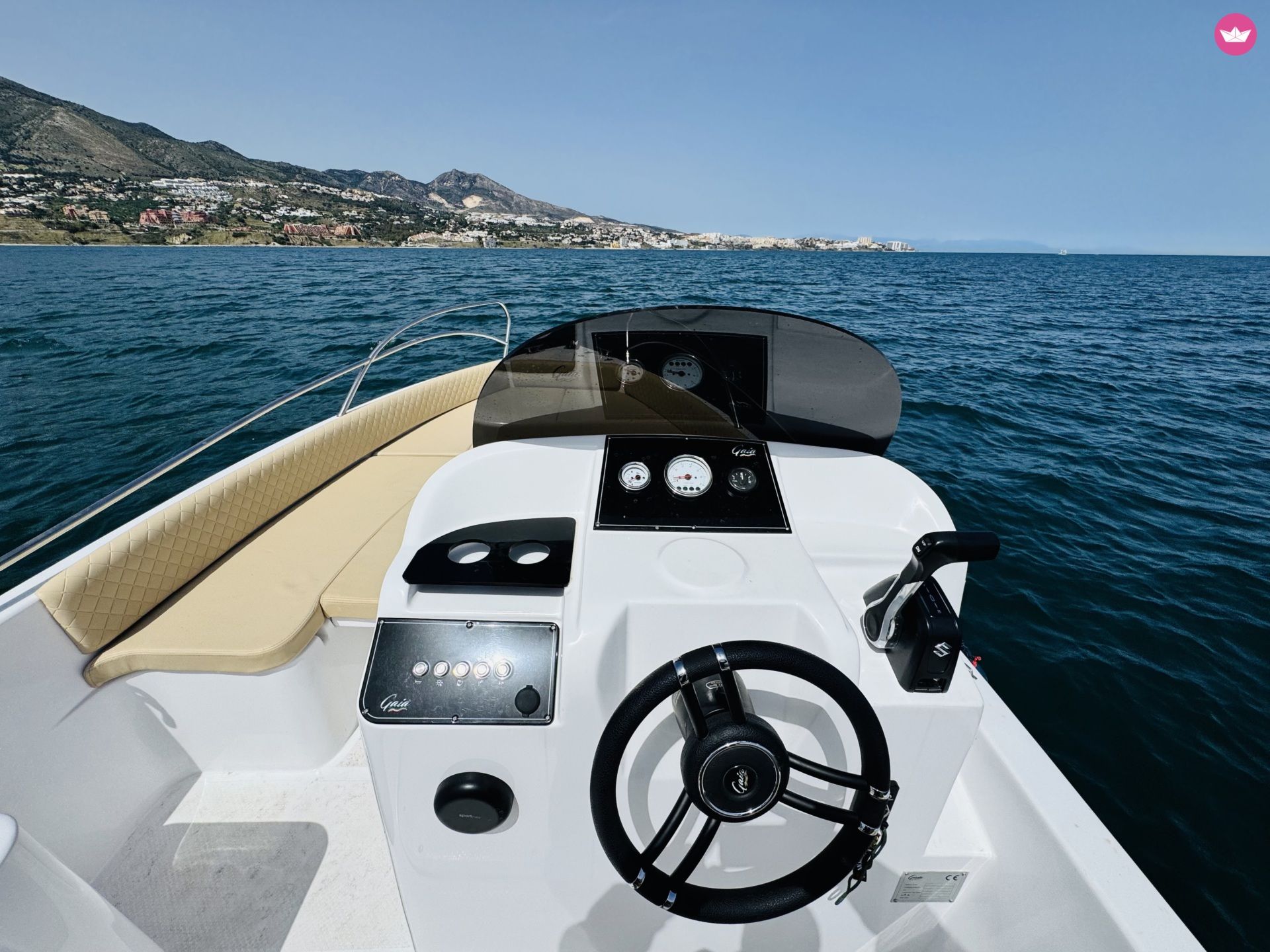Bateau à moteur Gaia 22 open 150cv 6