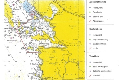 Rental Boat without license  2020 Jugoplastika 460 Grebaštica