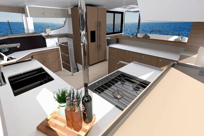Hire Catamaran Catana Group Bali 4.4 - 4 + 2 cab. Pointe-a-Pitre