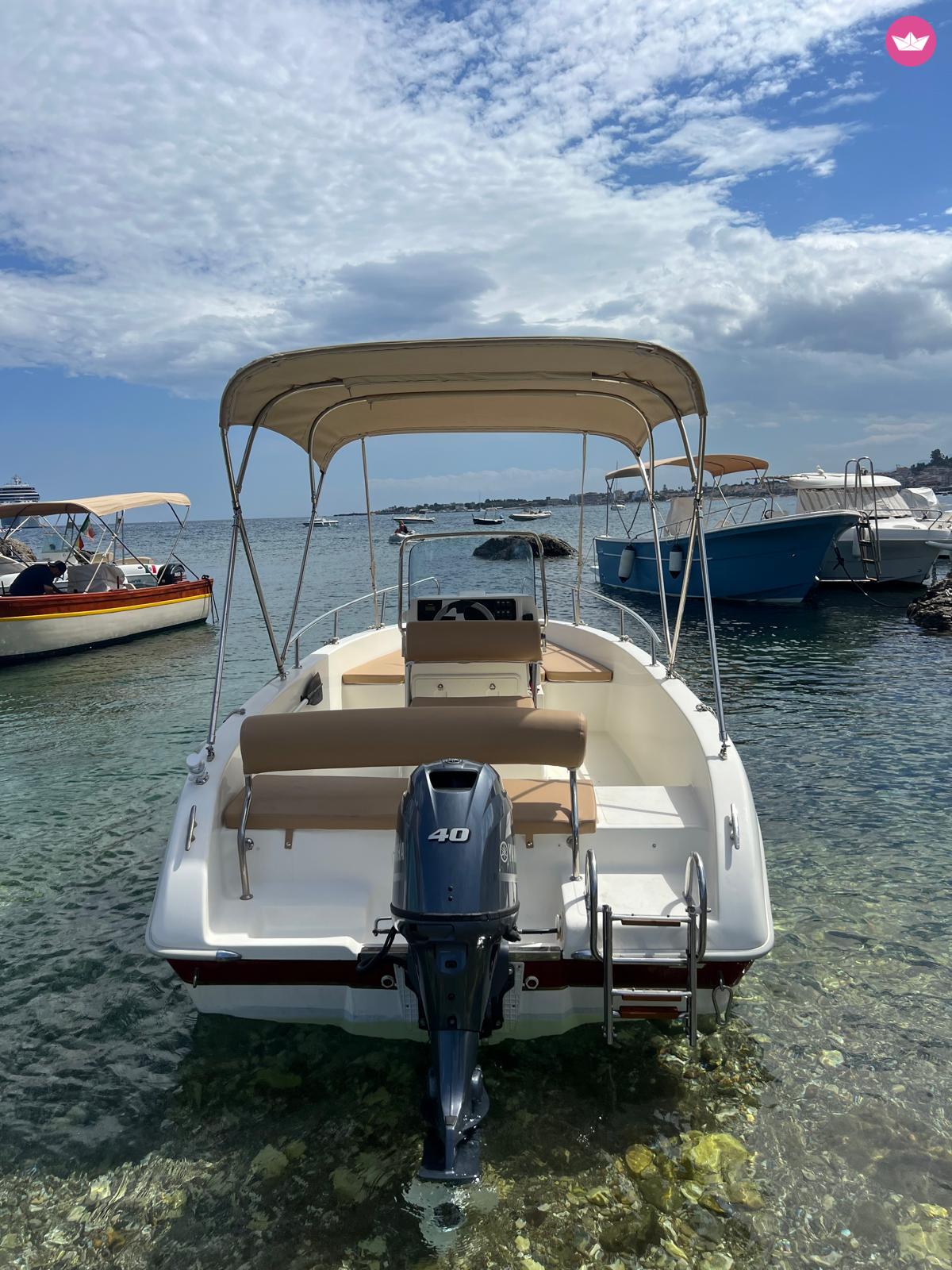 Bateau sans permis Aquamar open 40cv 7