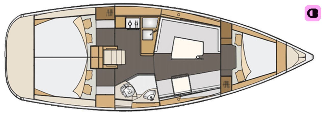 Voilier Elan Marine Elan Impression 35 10m 7