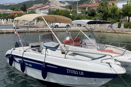 Miete Motorboot orizzonti syros190 Rab