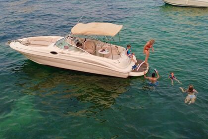 Alquiler Lancha Sea Ray Sundeck 240 Cala Nova