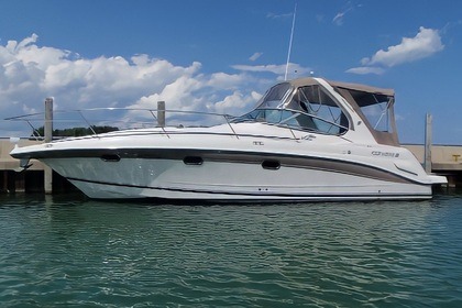 35FT Four Winns Yacht for charter cruises in Lake Ontario