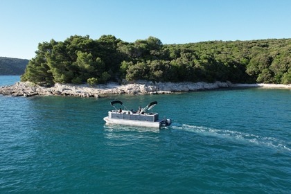 Miete Motorboot Rakaljboats Pontoon Boat Rakalj