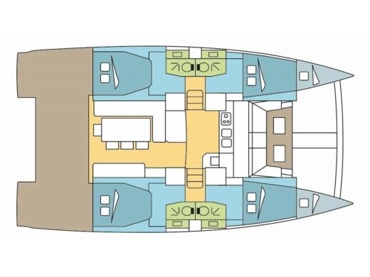 Catamaran  Bali 4.1 boat plan