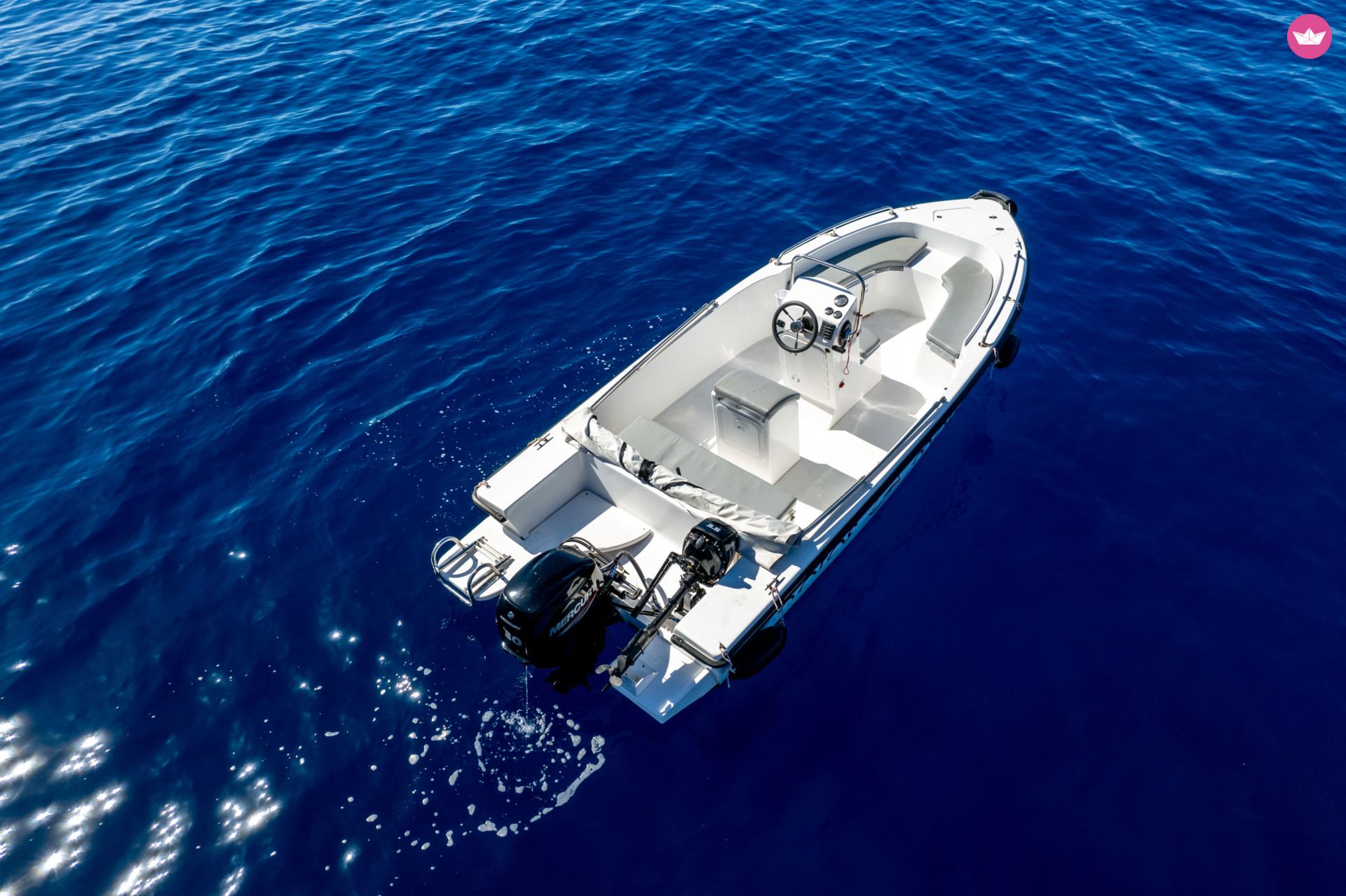 Bateau sans permis Kreta Mare 5.5 30hp 30cv 5