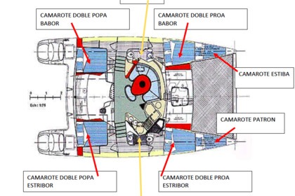 KATAMARAN BELIZE 43 SEHR AUSGESTATTET
