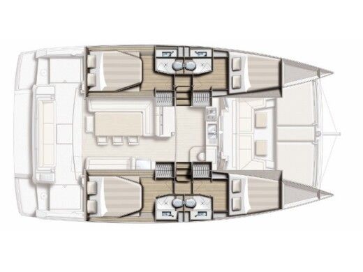 Catamaran BALI - CATANA 4.1 boat plan