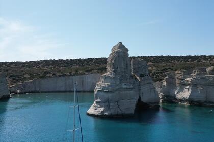 Full day sailing cruise around Milos (Adamas - Kleftiko)