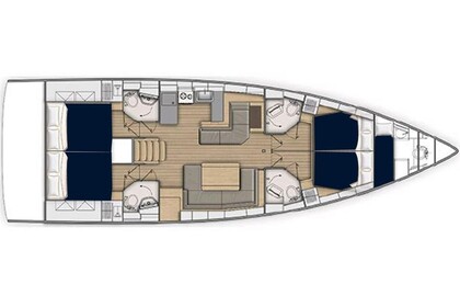 Hire Sailboat  Sunsail 52.4 Marina