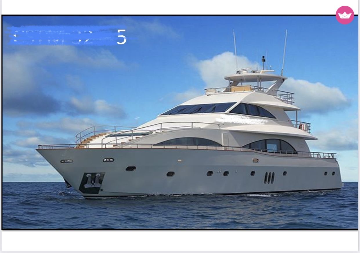 Yacht CST 32m Amazing yacht with jacuzzi B68! CST 32m Amazing yacht with jacuzzi B68! 3000cv