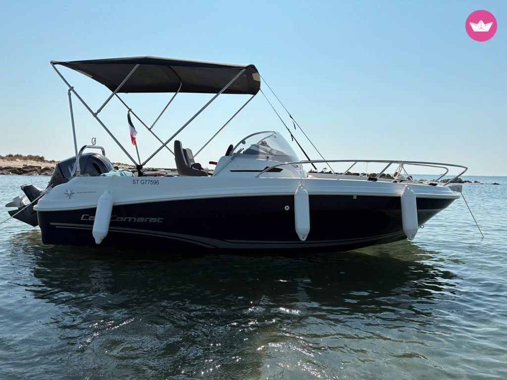 Bateau à moteur Jeanneau Cap Camarat 5.5 Wa 115cv