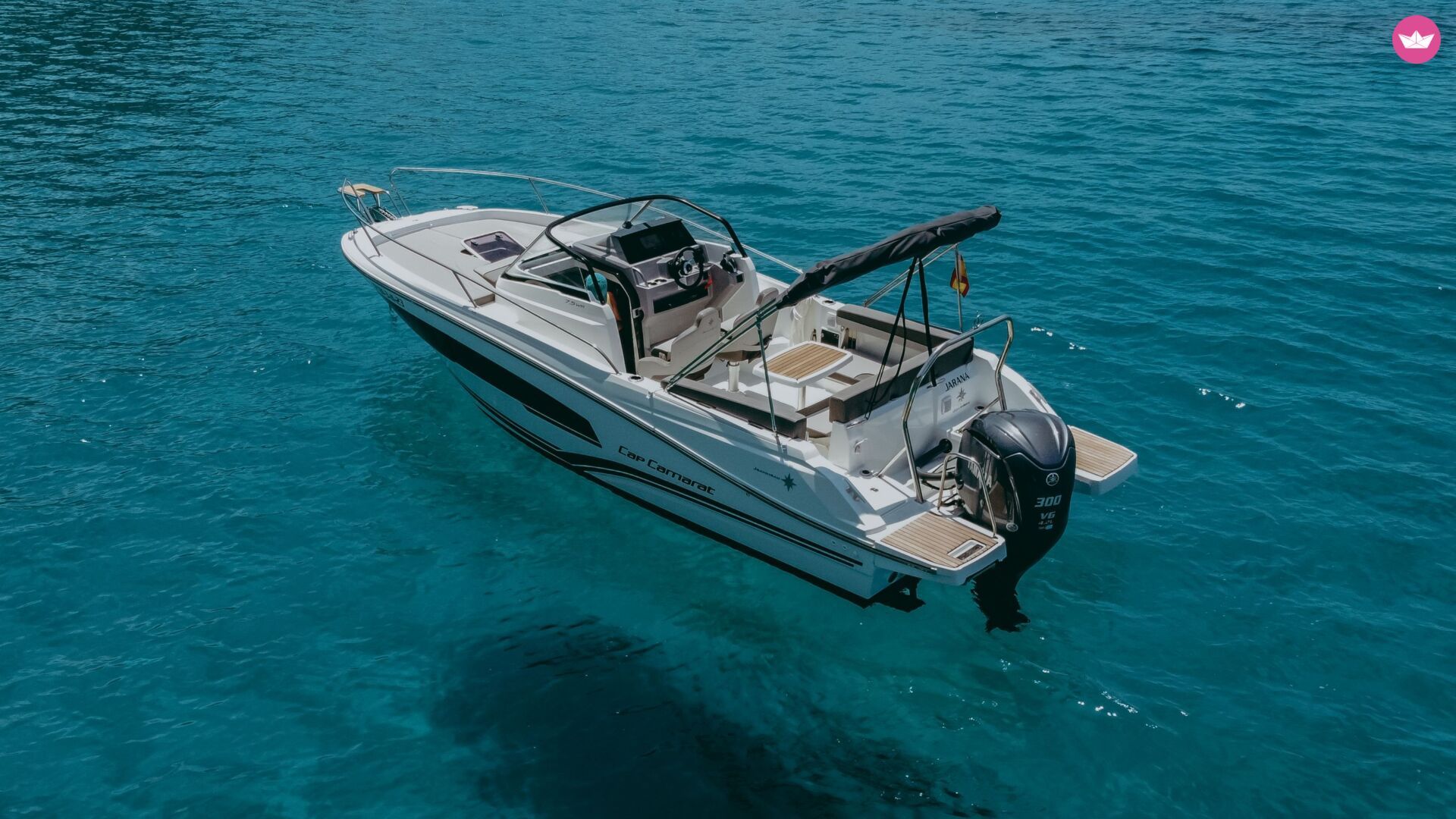 Bateau à moteur Jeanneau Cap Camarat 7.5 WA 300cv 4