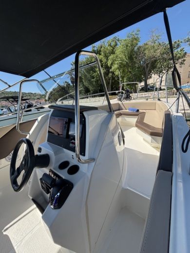 Motorboat Arrow Abaris 23 Plano del barco