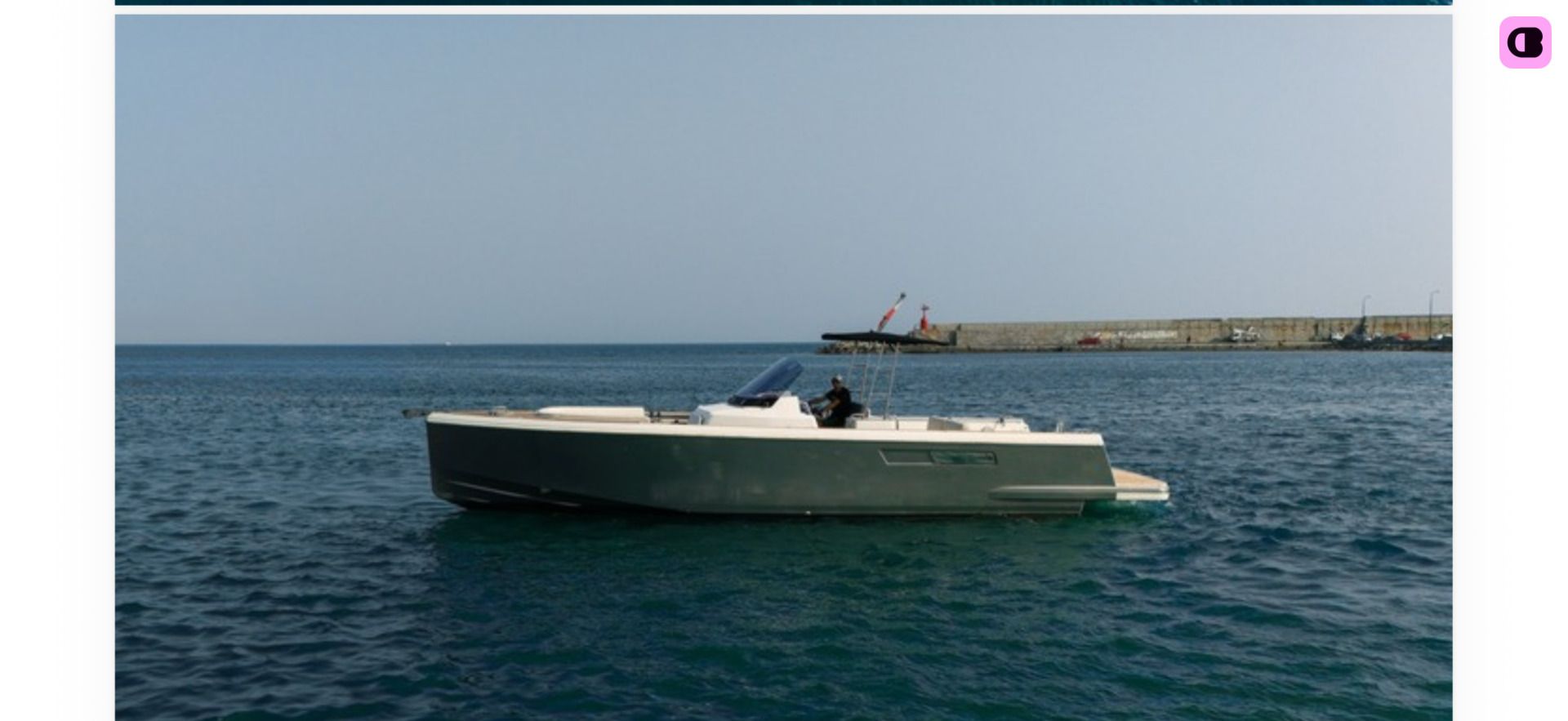 Bateau à moteur Fjord Open 36 600cv 4