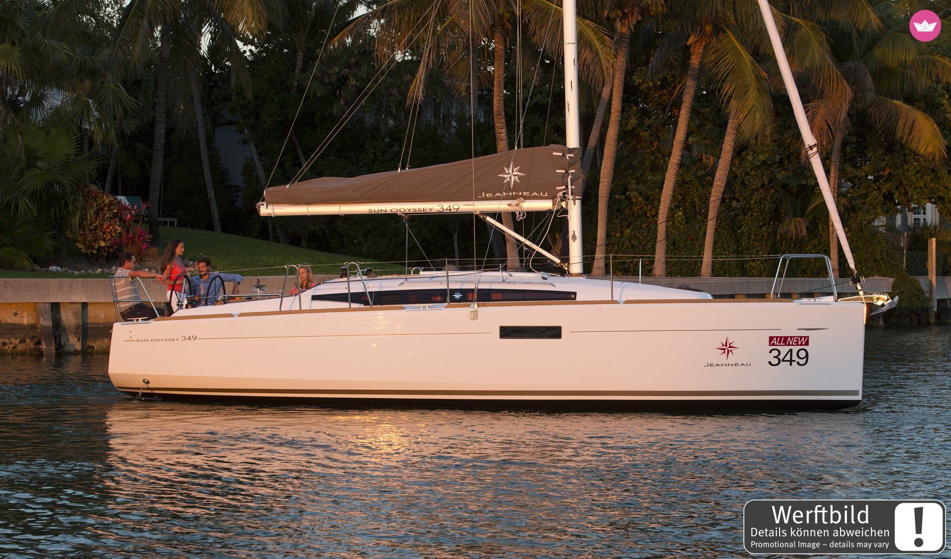 Voilier Jeanneau Sun Odyssey 349 - 2 cab. 10m 5