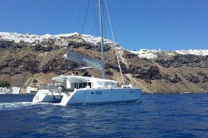 Charter Catamaran LAGOON 450 Santorini