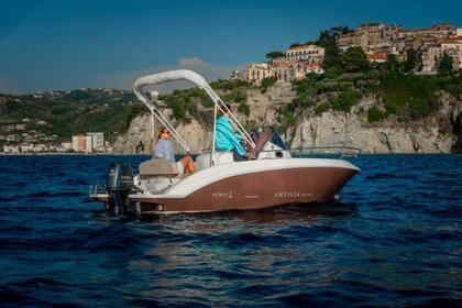 Charter Motorboat capri modern comfortable daily boat romar Capri