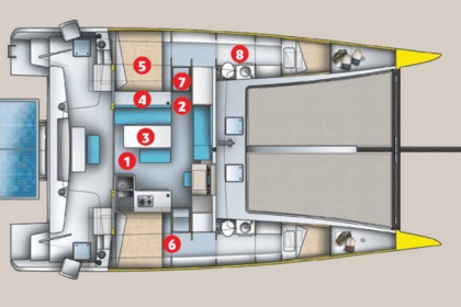 Catamaran cruise departing from Toulon | ORC42