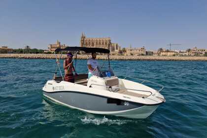 Rental Boat without license  Quicksilver 505 open Palma de Mallorca