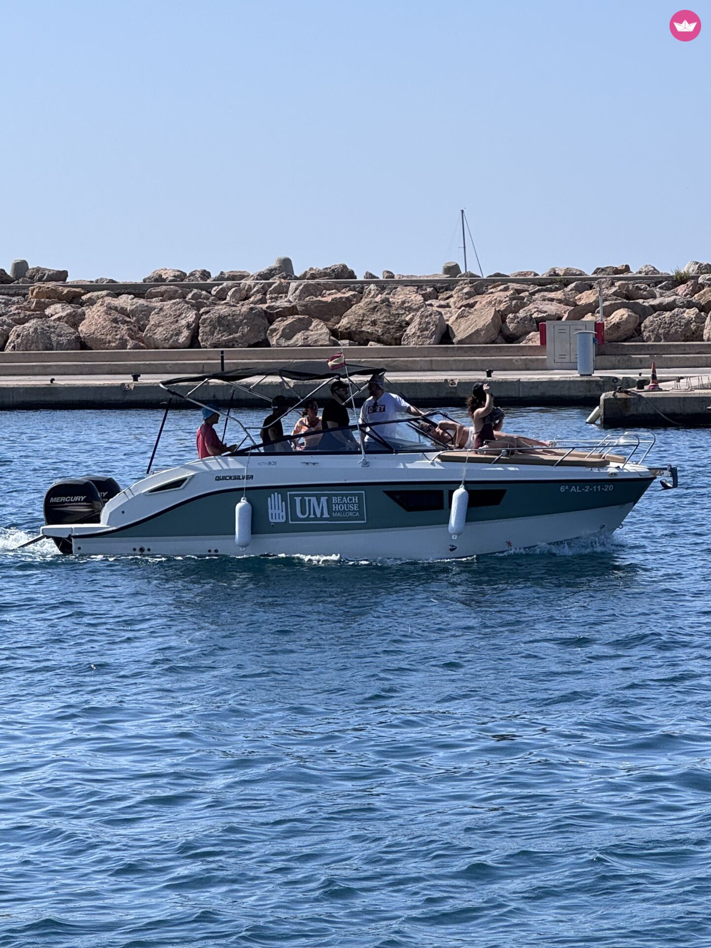 Bateau à moteur Quiksilver Activ 805 Cruise 300cv 2