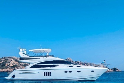 Noleggio Yacht a motore Princess FLY 62 Costa Smeralda