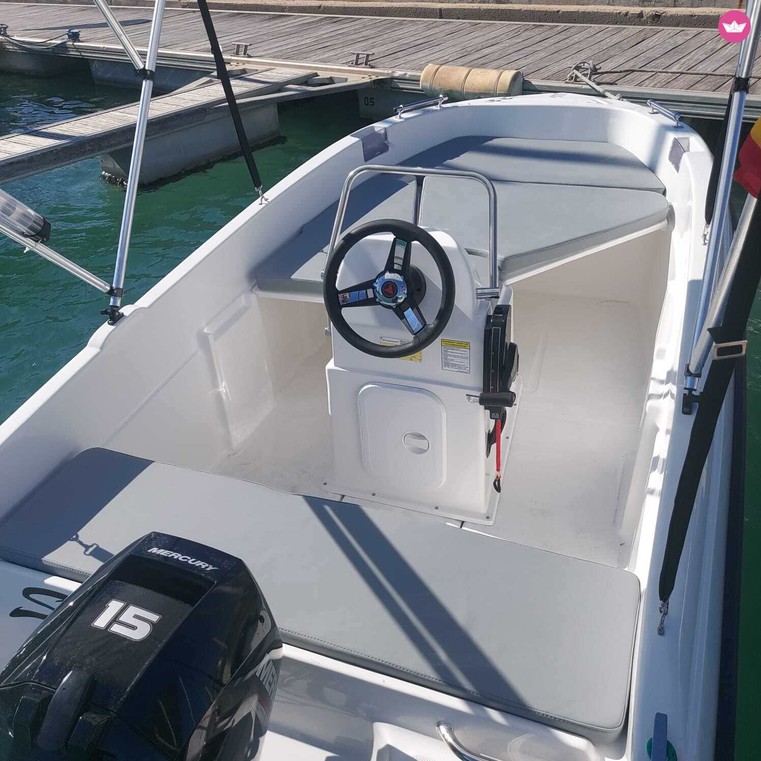 Bateau sans permis COMPASS 135 SD 15cv 2