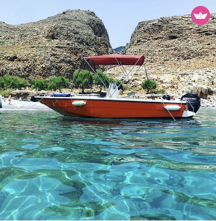 Bateau sans permis Kreta Mare 5.5 30hp 30cv