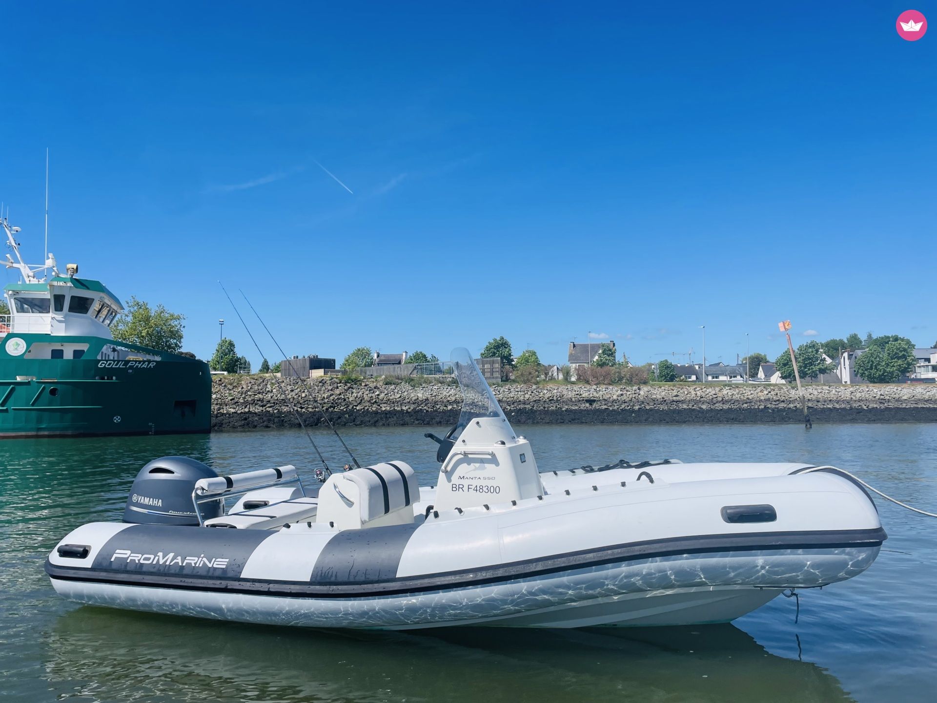 Semi-rigide Pro Marine Manta 550 115cv 8