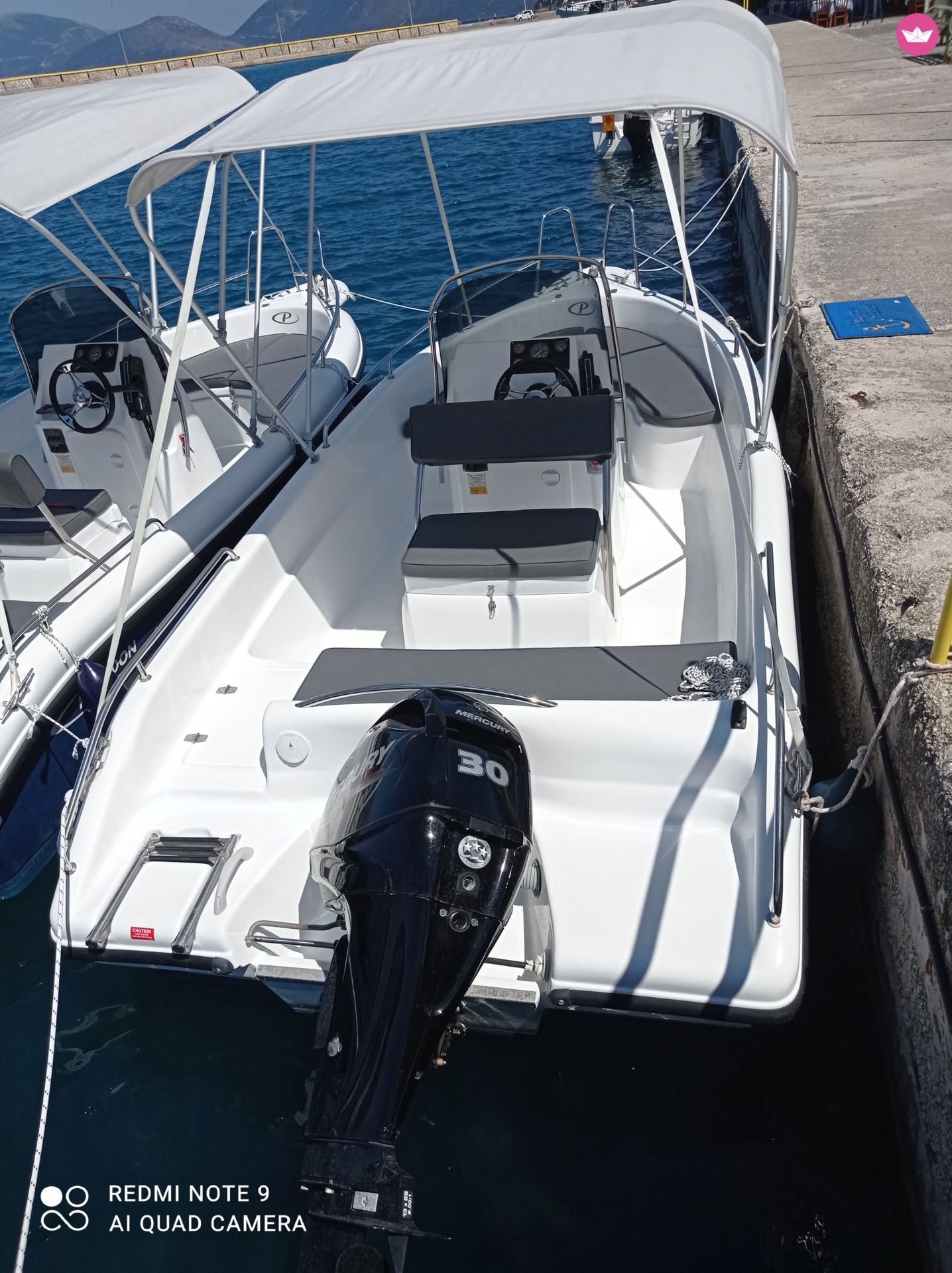 Bateau sans permis Poseidon Blue water 170 30cv 3