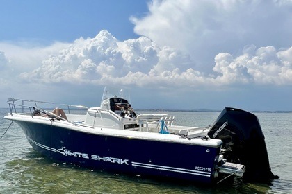Miete Motorboot Kelt White Shark 225 Sète