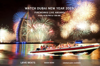 Location Semi-rigide Asis rib boat Dubaï Marina