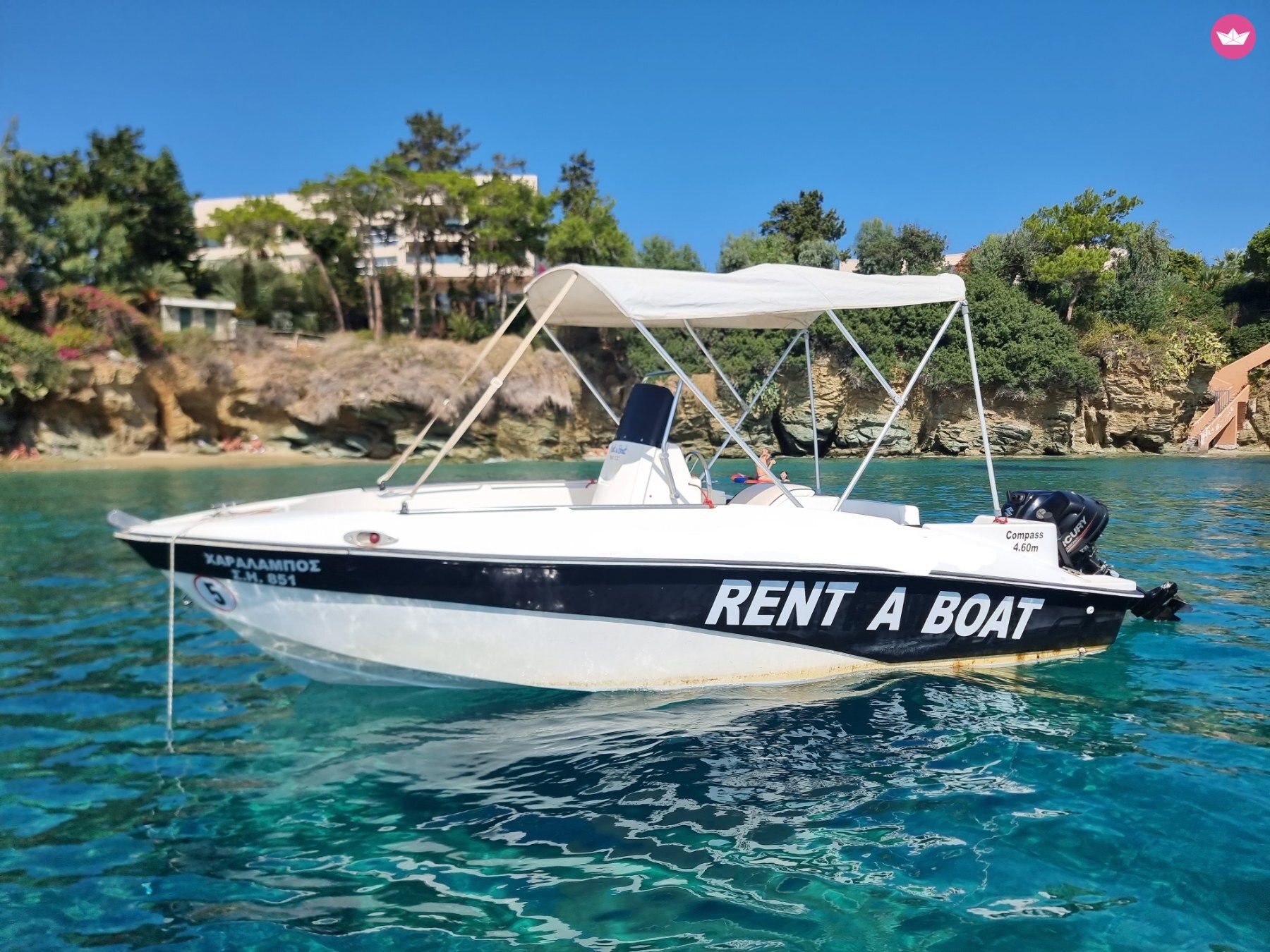 Bateau sans permis COMPASS 150CC 30cv 6