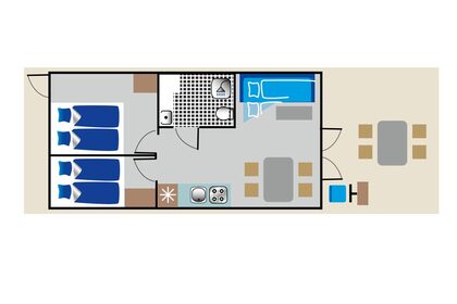 Miete Hausboot Pedro H2Home (HMR) Rechlin Nord