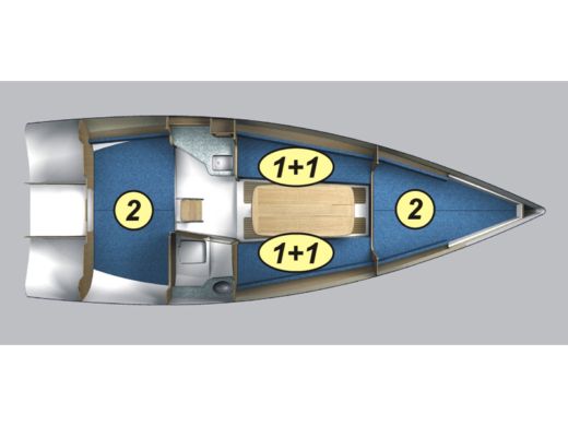 Sailboat  Maxus 28 Prestige + Boat design plan