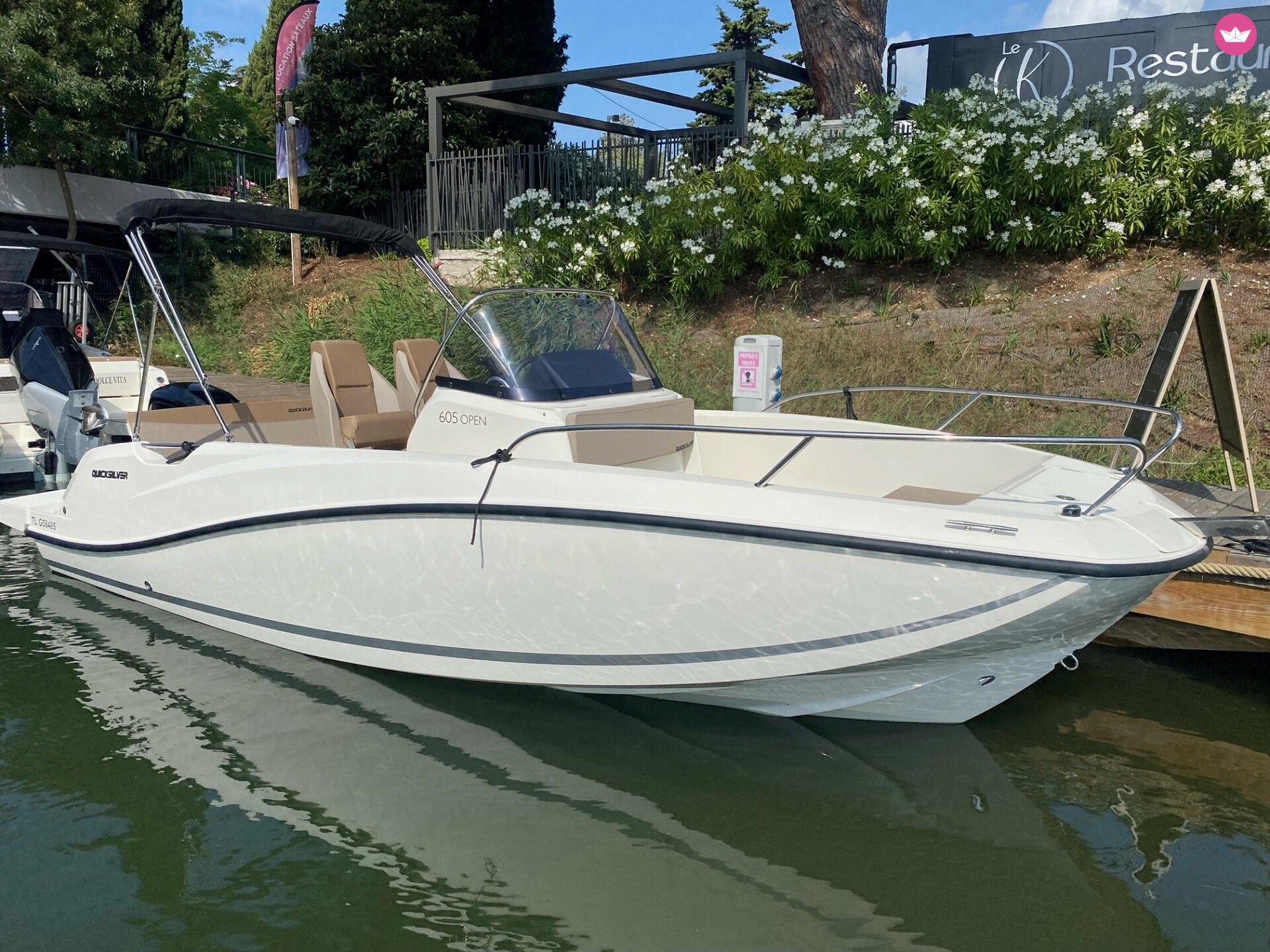 Bateau à moteur Quicksilver Activ 605 Open 115cv