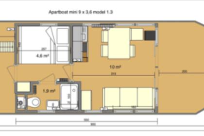 Enjoy the sea with this La Mare Apart M boat witho