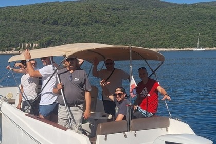 Rental Motorboat Sunset dolphin panorama 2h J.C.P. 7.50 CC Rabac