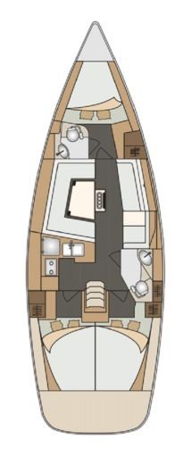 Sailboat ELAN 40 Impression boat plan