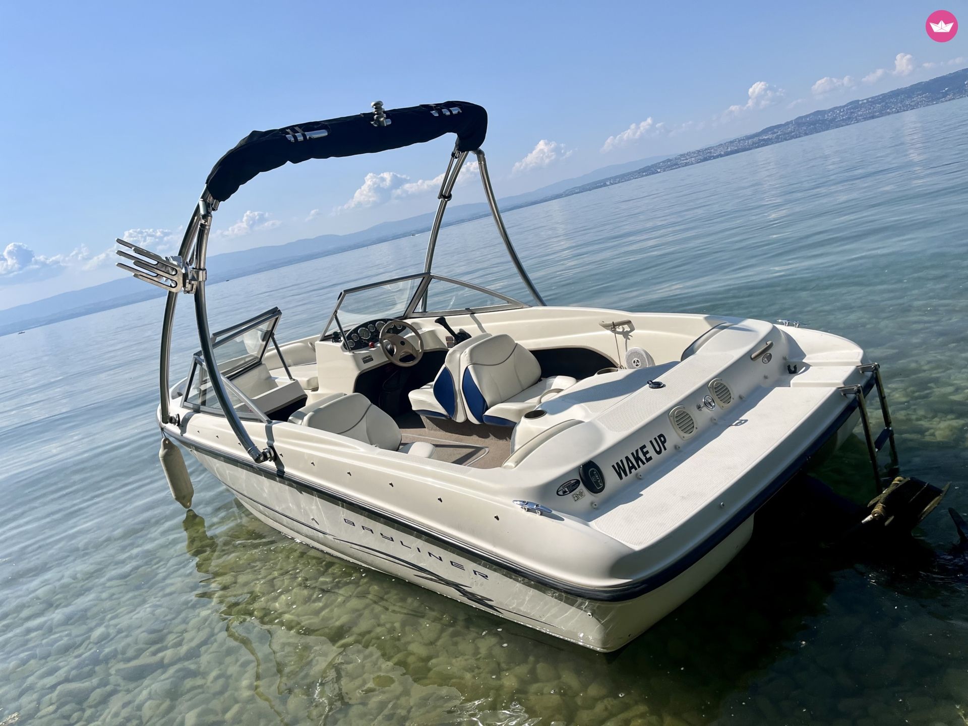 Bateau à moteur Bayliner 175 br 135cv 2
